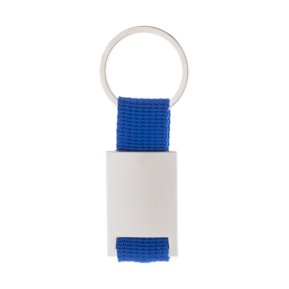 Poxil - sleutelhanger - blauw/zilver