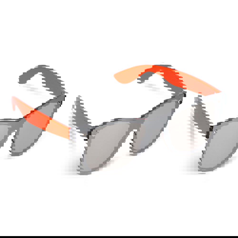 Justin R-PC zonnebril met spiegel uni-lens UV400 - oranje