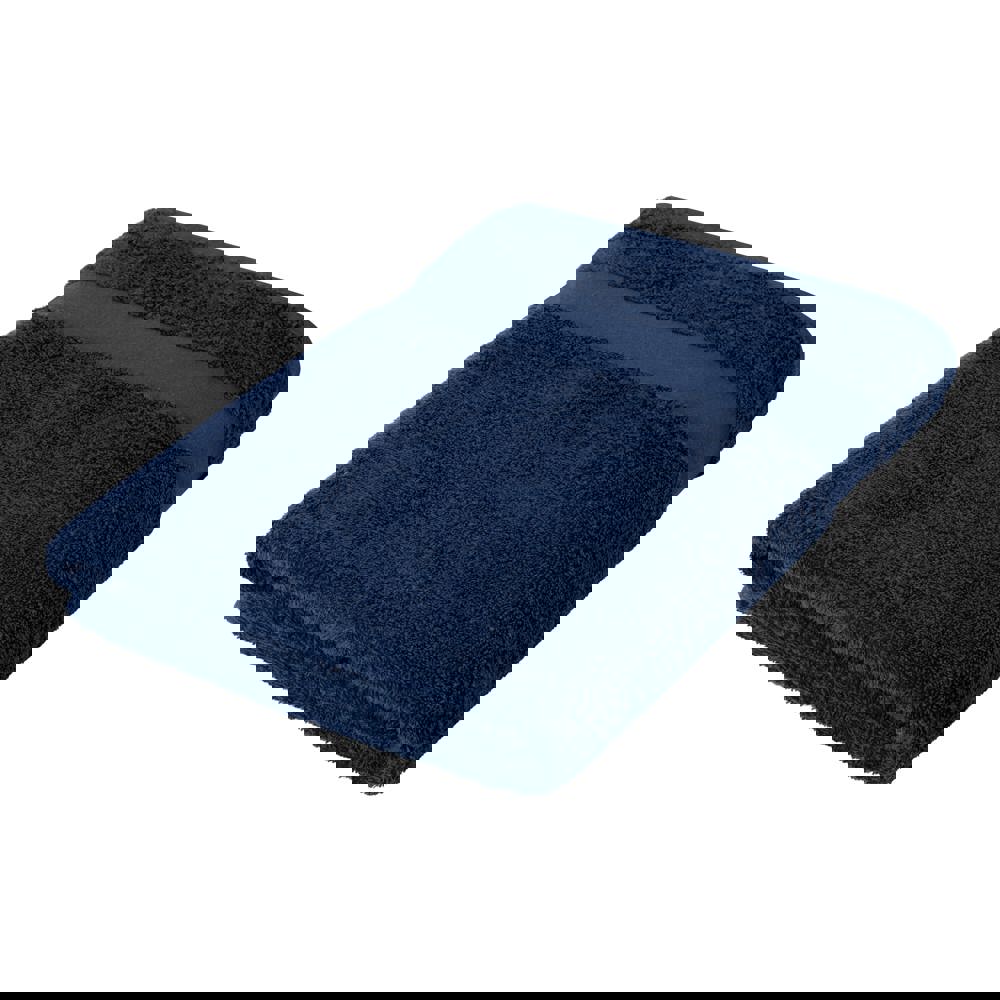 Sophie Muval strandhanddoek 180x100 cm, 450 gr/m² - Navy (PMS 533c) / Navy