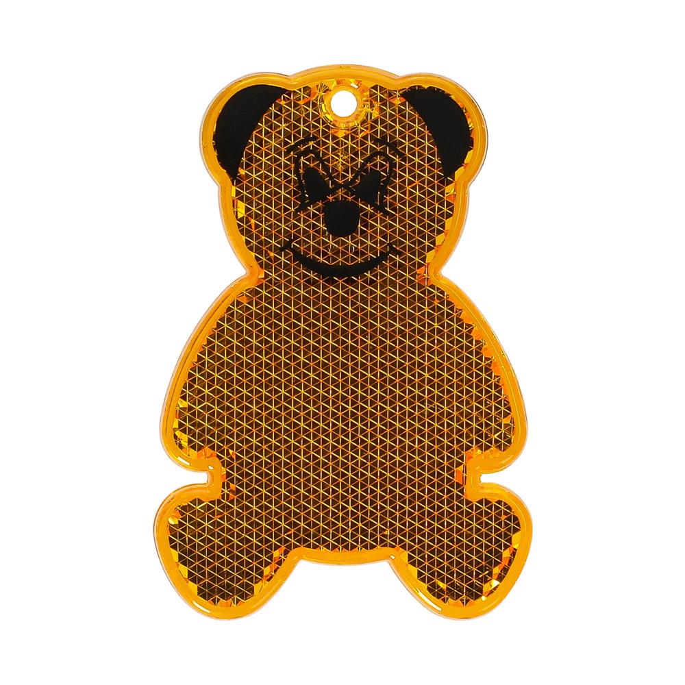 Reflector "Bier" - transparant-oranje