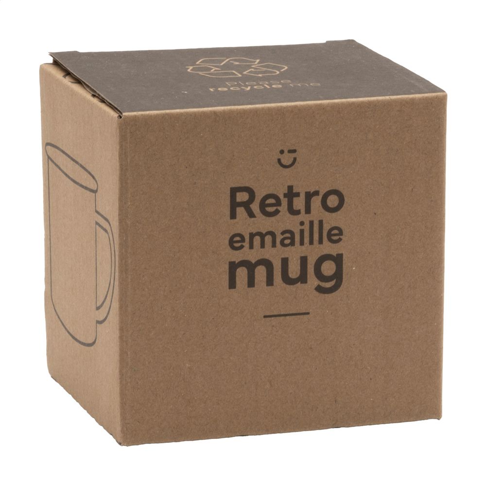 Retro Emaille Mok 350 ml