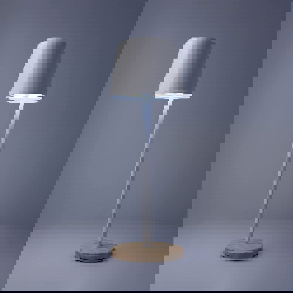 Solis Dimbare Tafellamp met Bamboe basis