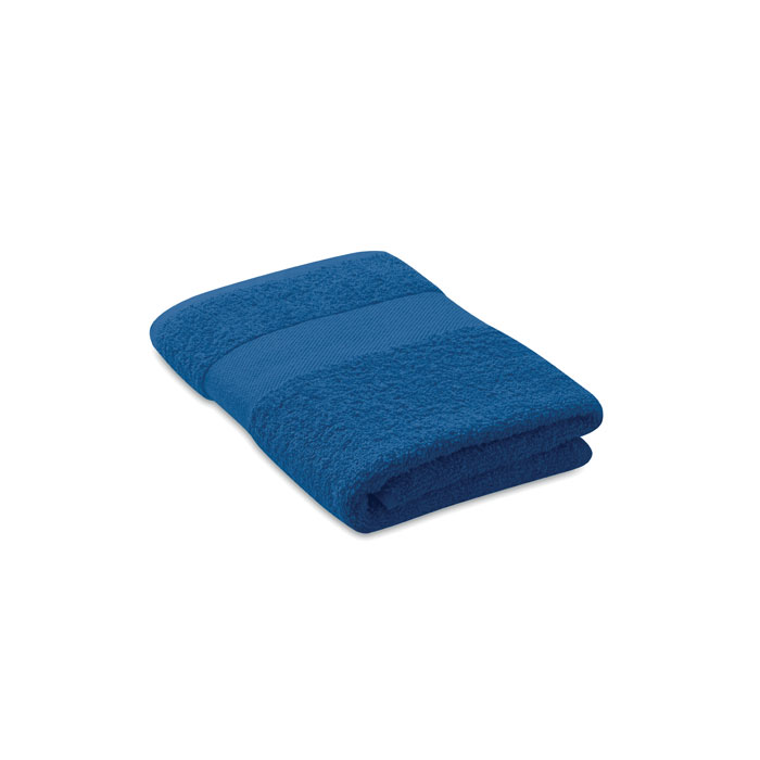 SERRY - Handdoek organisch 50x30cm - Royal blauw