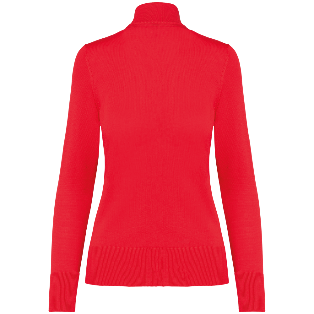 K962 - Dames cardigan met rits