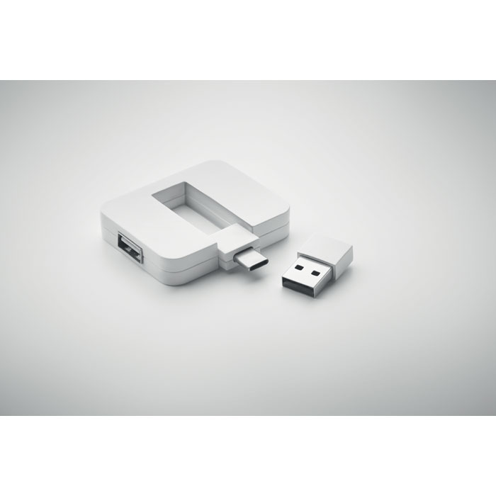 SQUARE-C - 4-poorts USB-hub