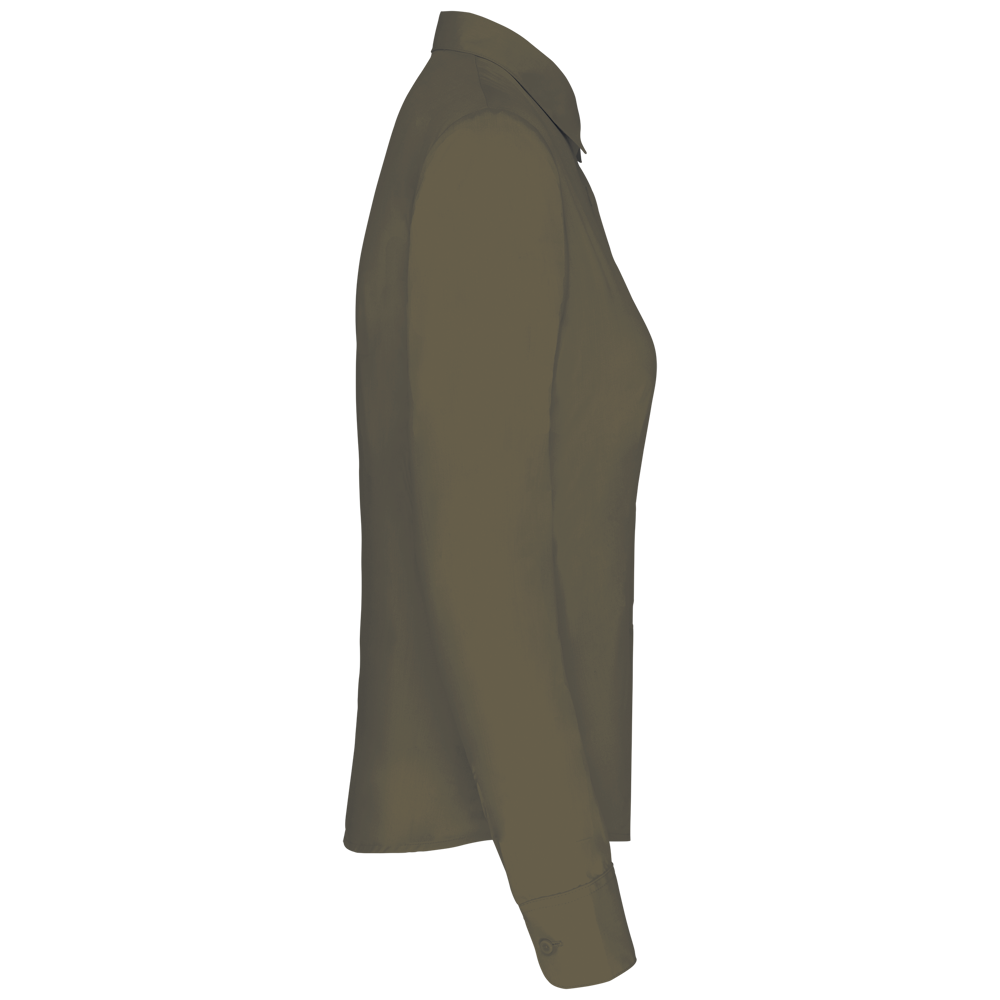 K549C - Overhemd in onderhoudsvriendelijk polykatoen-popeline dames