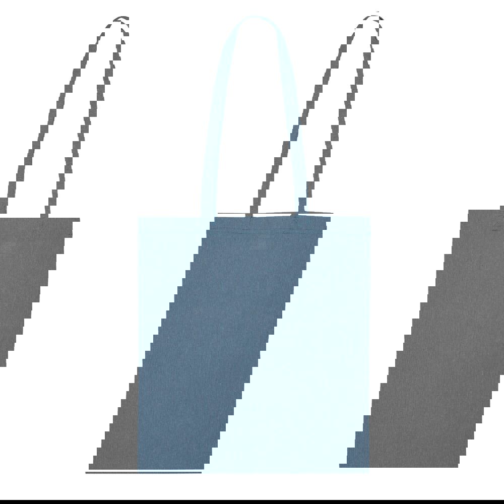 Schoudertas gerecycled katoen 140g/m² 38x42cm