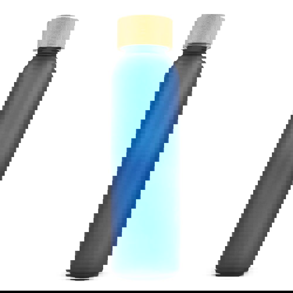 Waterfles glas &amp; bamboe 500ml