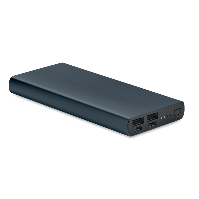 POWERFLAT 10C - 10000 mAh powerbank - Marineblauw