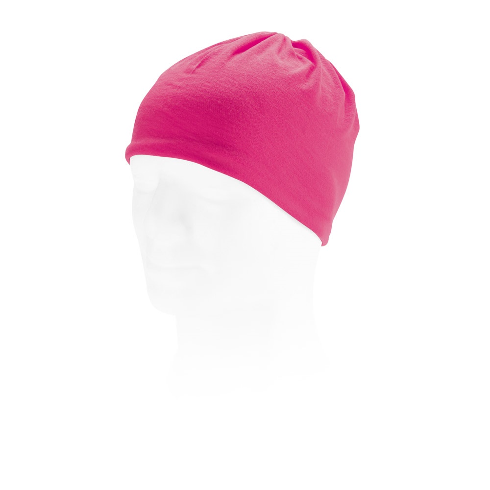 CHARLOTTE. Multifunctionele bandana (130 g/m²) - Roze
