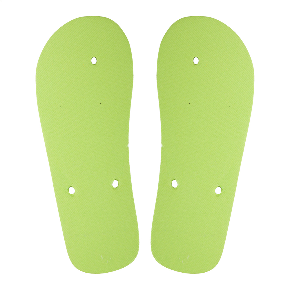 CreaPlaya - custom made strand slippers - 42-44-groen (A)