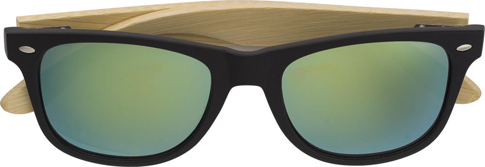 Lunettes de soleil en ABS et bambou Luis - Geel