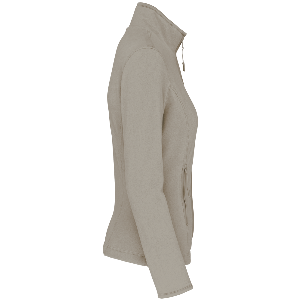K907 - Microfleece met rits dames