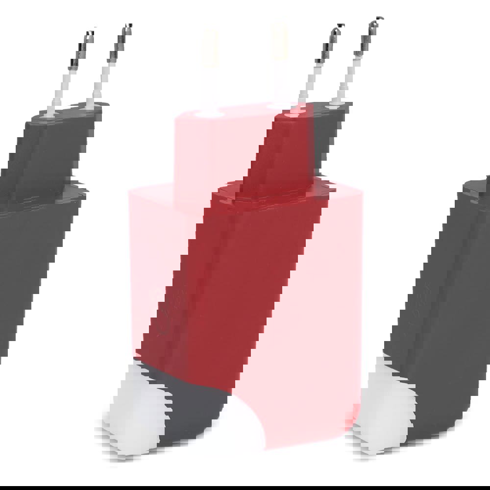 Xoopar Ice-G 65W GaN stroomadapter - Rood