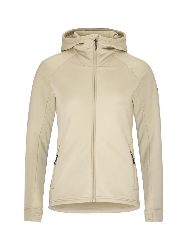 Craft - ADV Explore Power Fleece Hood Jacket W - Hay