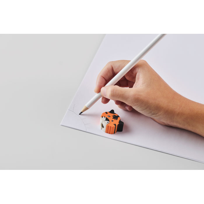 CIRCO - Houten potlood met dierenvorm