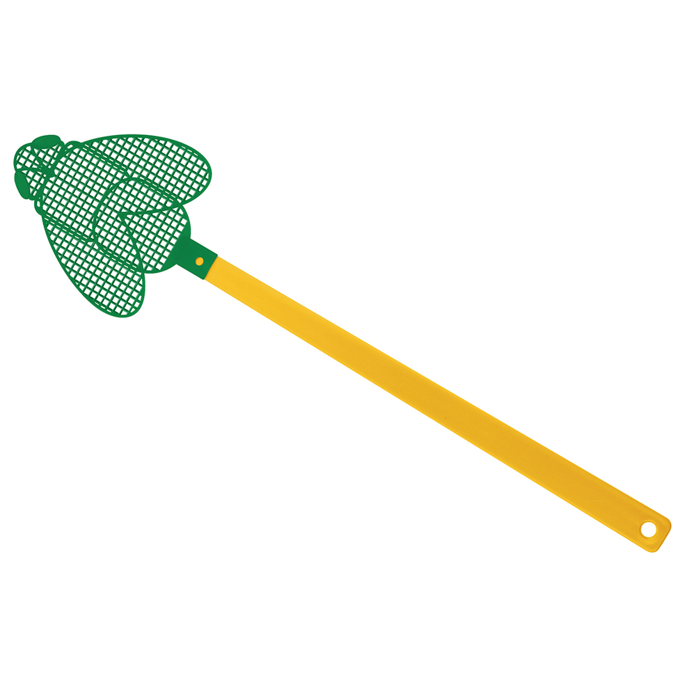 Vliegenmepper "Brummi" - geel/groen