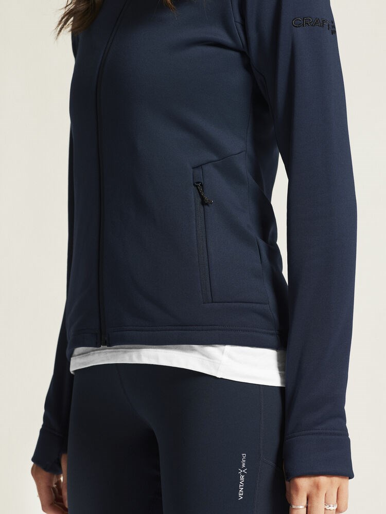 Craft - ADV Explore Power Fleece Hood Jacket W Blaze XS