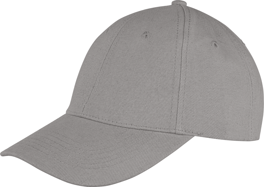RC081X - Memphis Brushed Cotton Low Profile Cap - Dove Grey