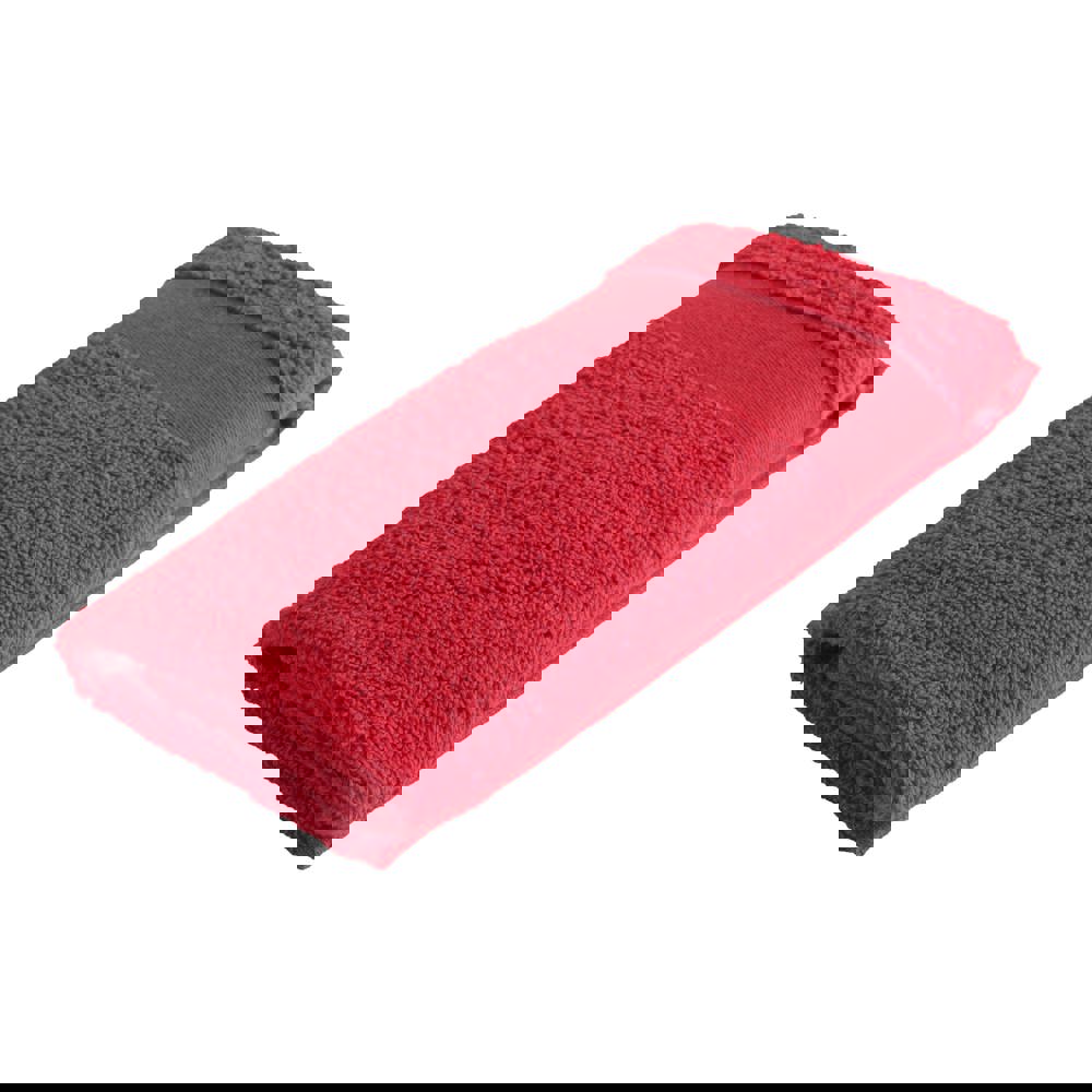 Sophie Muval gastendoek 50x30 cm, 450 gr/m² - Rood (PMS 199c) / Rood