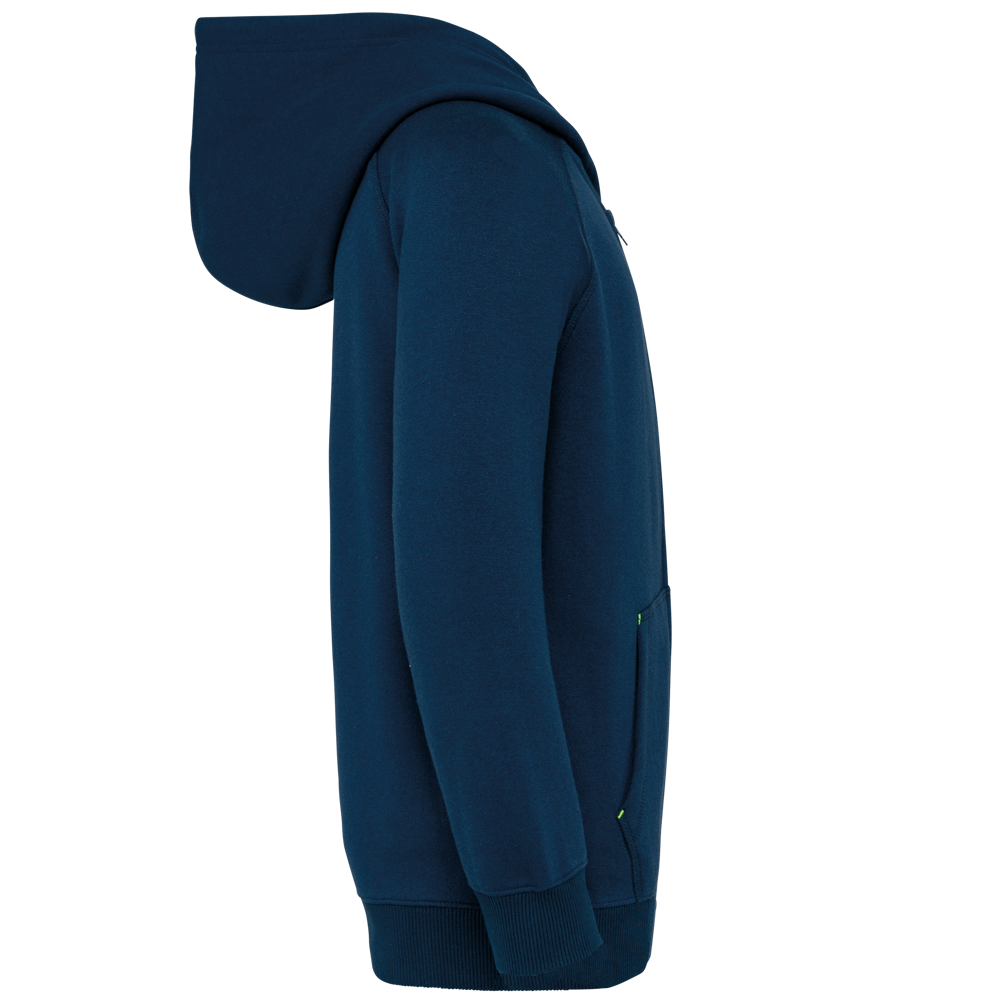 PA386 - Kinder fleece hoodie met rits