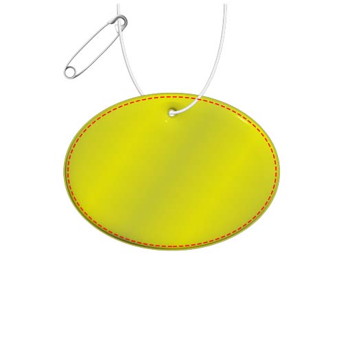RFX™ H-16 ronde lichte reflecterende PVC hanger, groot