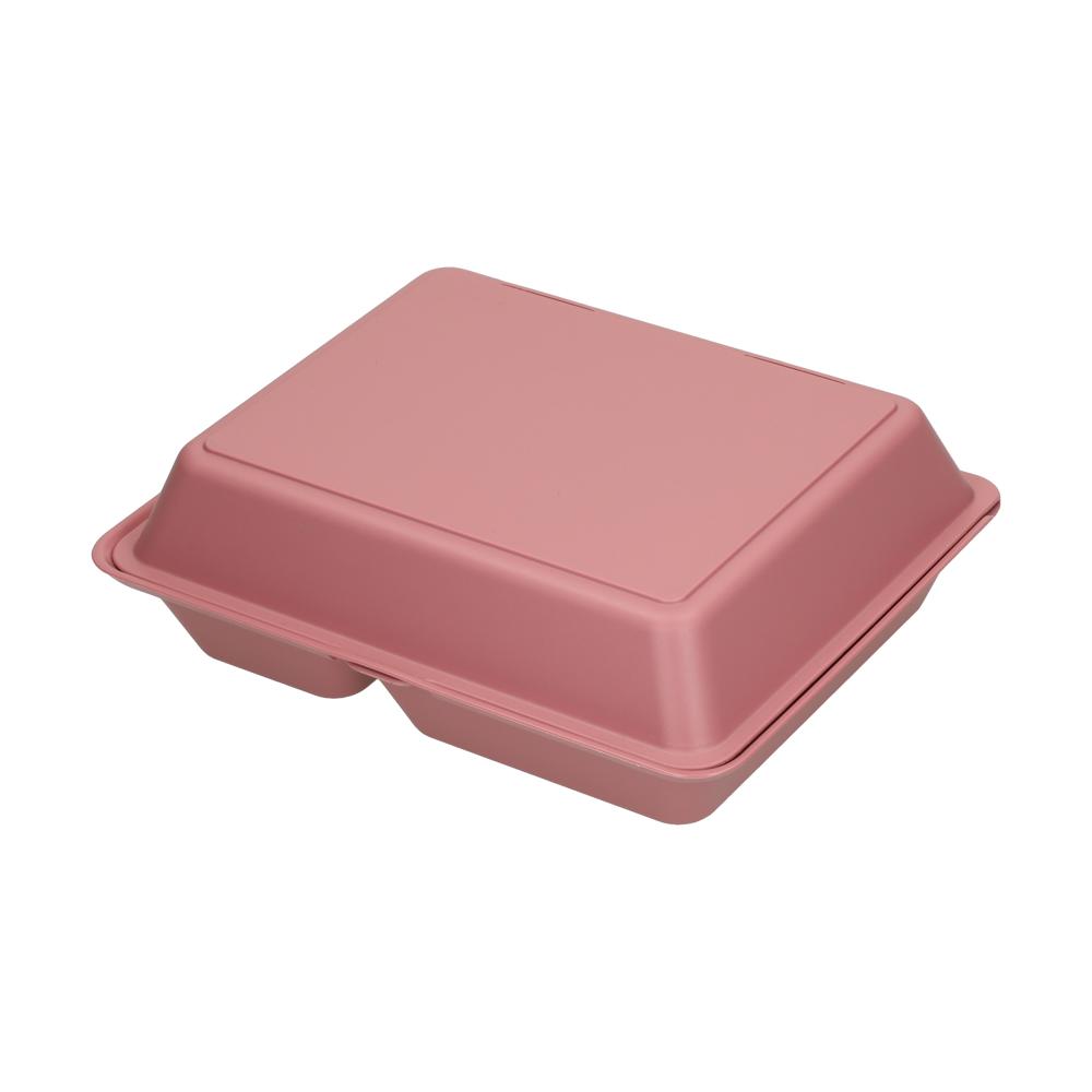 Menubox "ToGo" groot - verfijnd rood