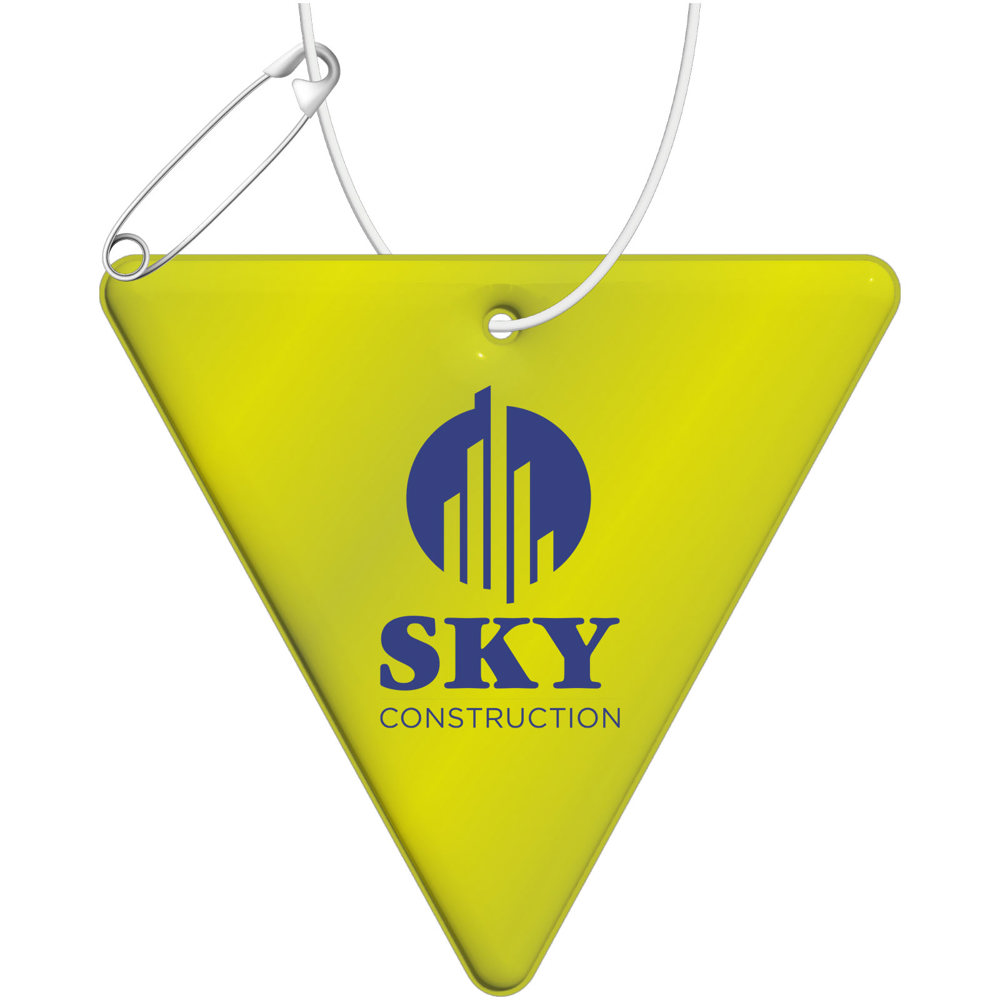RFX™ H-12 reflecterende TPU hanger met omgekeerde driehoek