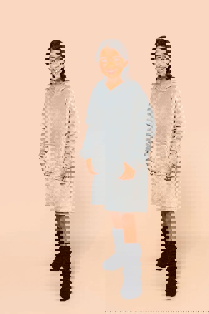 K430 - Kinder poncho plaid