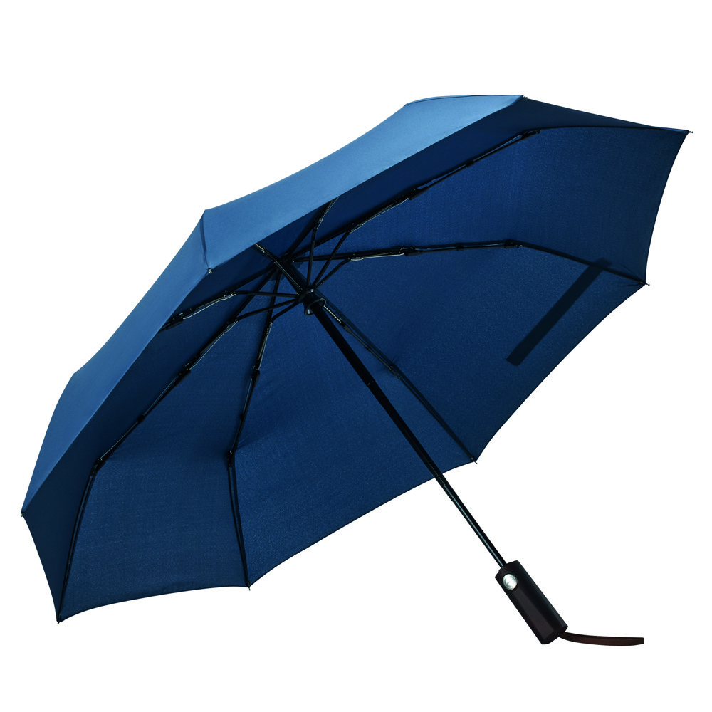 BARON Umbrella - BARON Umbrella, Volautomatische windproof opvouwbare paraplu - marineblauww
