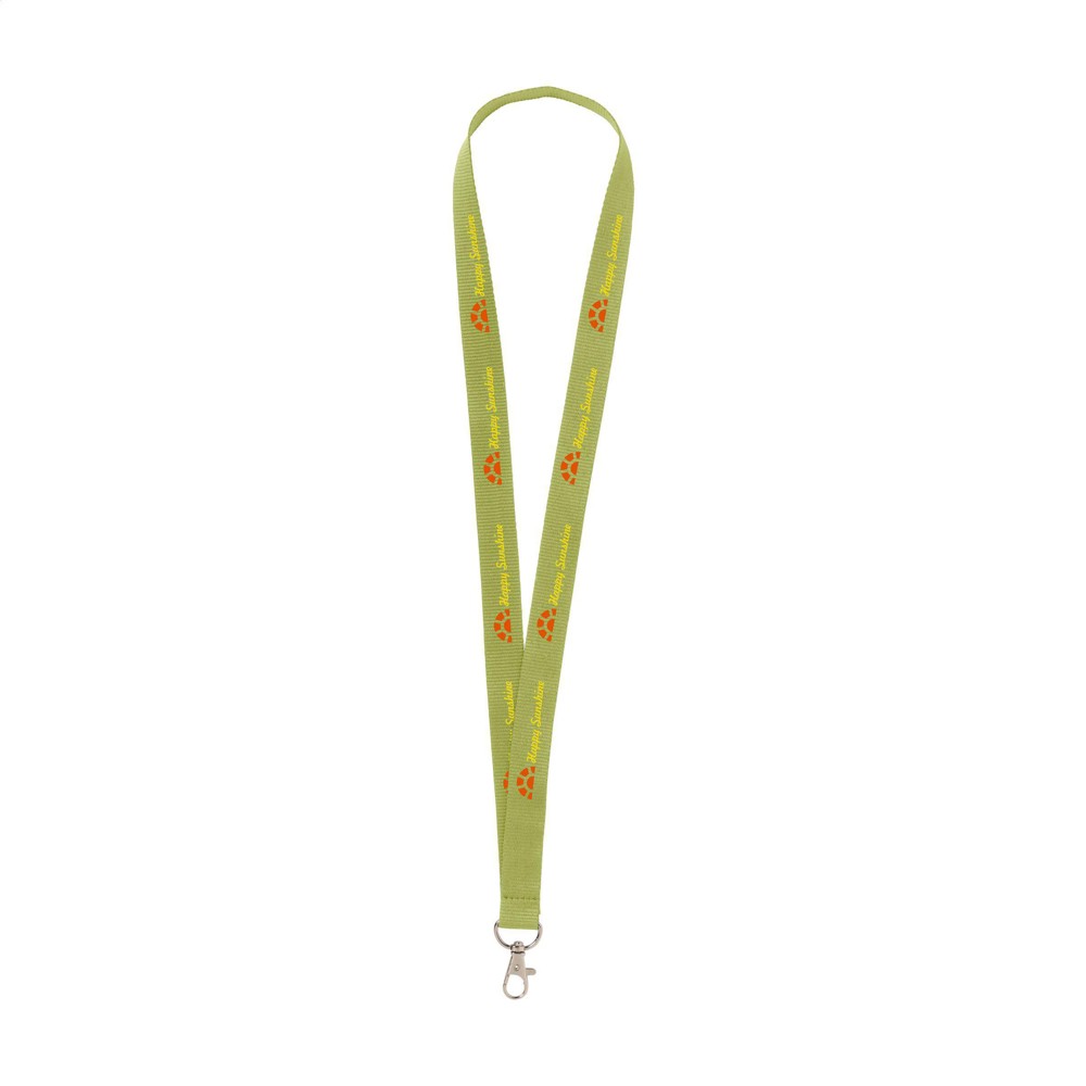 KeyCord Budget 2 cm lanyard - lime (± PMS 376)