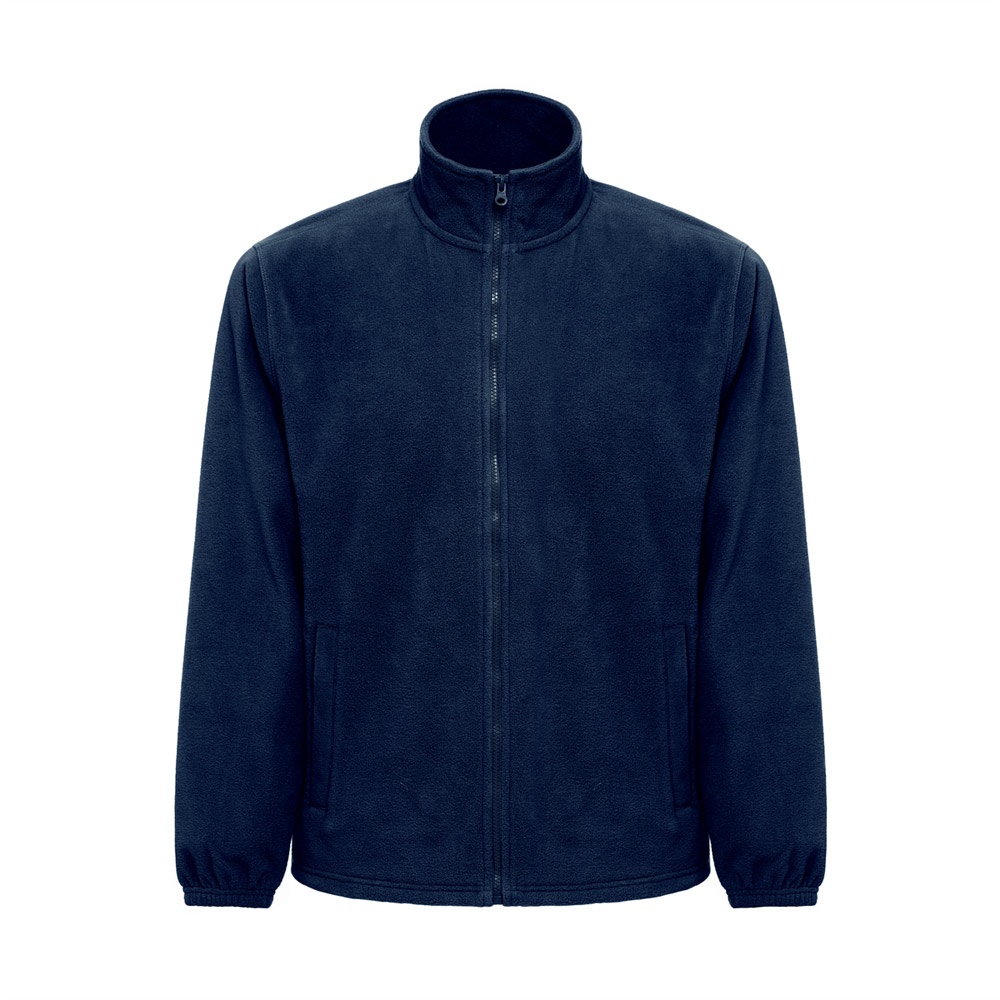 THC GAMA. Heren fleecejack met hoge dichtheid van polyester - Blauw
