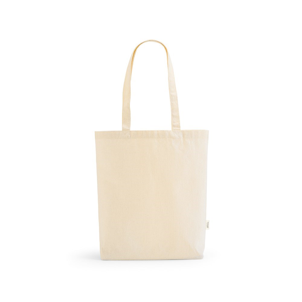 Logan boodschappentas gerecycled katoen 280 gsm - Natuurlijk