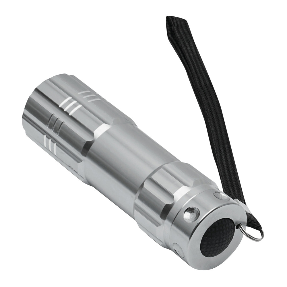 POWERFUL - Robuust uitgevoerde LED zaklamp van metaal