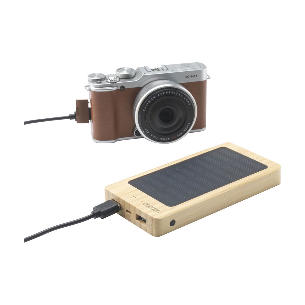 Solar Powerbank 8000+ Wireless Charger externe oplader