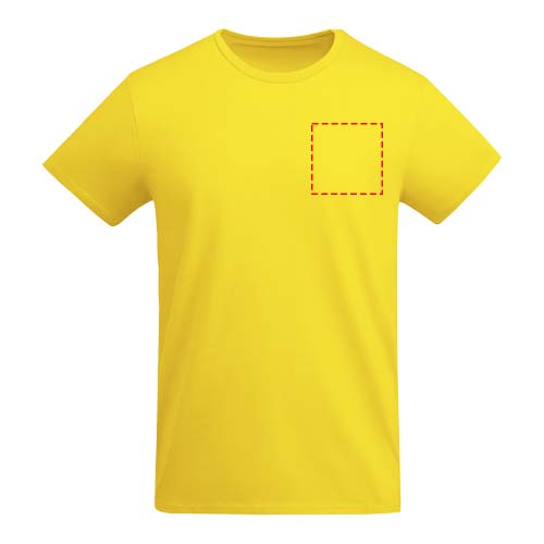 Breda 175 g/m² biologisch katoenen herenshirt met korte mouwen