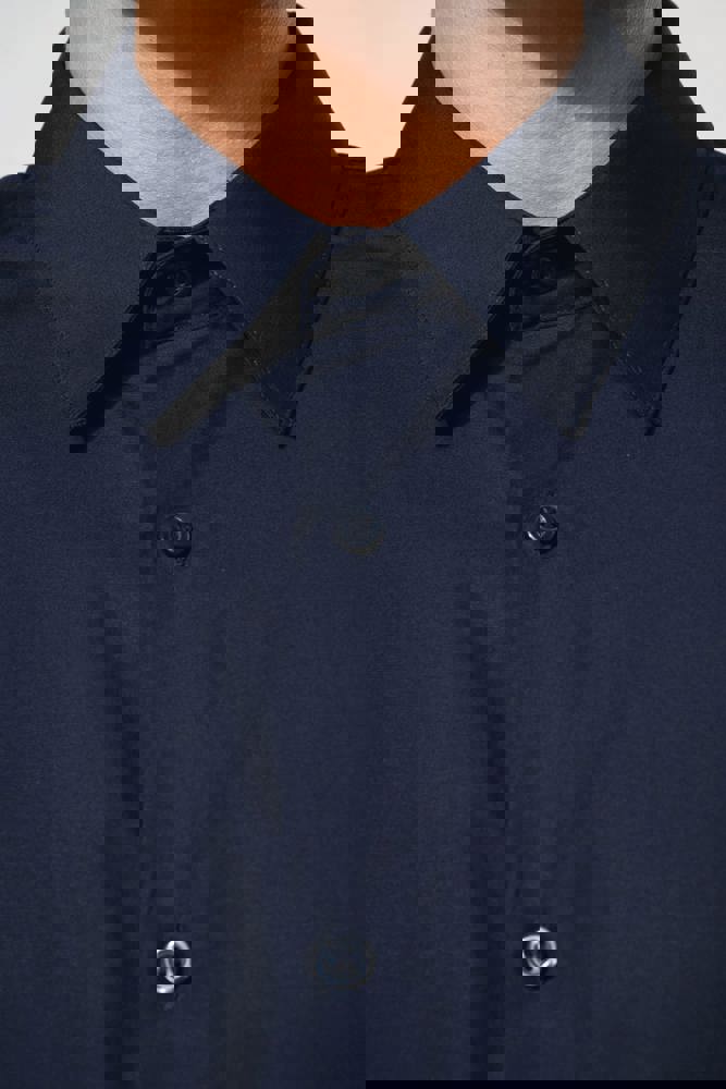 K513C - Herenoverhemd in popeline met lange mouwen