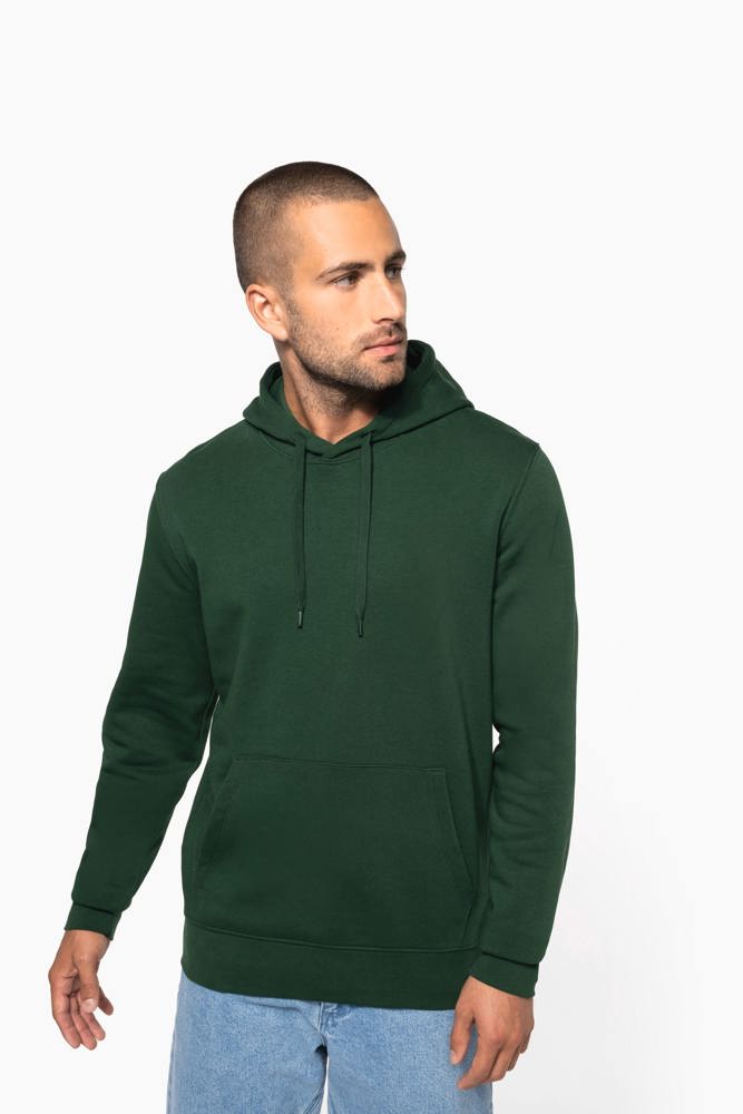 K4027A - Ecologische herensweater met capuchon