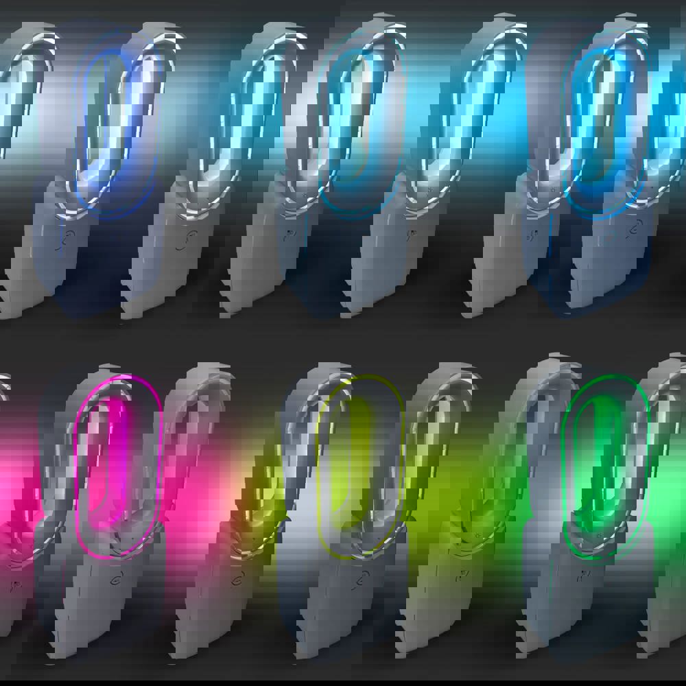 inSide Out Bladeless Soft Wind Fan Brislux met LED-verlichting 