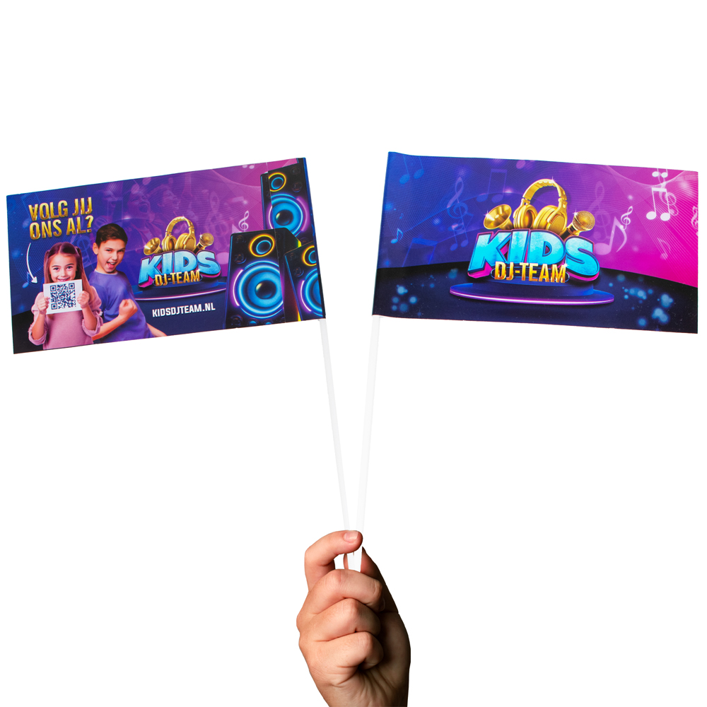 Vlaggetjes formaat A 11,5 x 24 cm