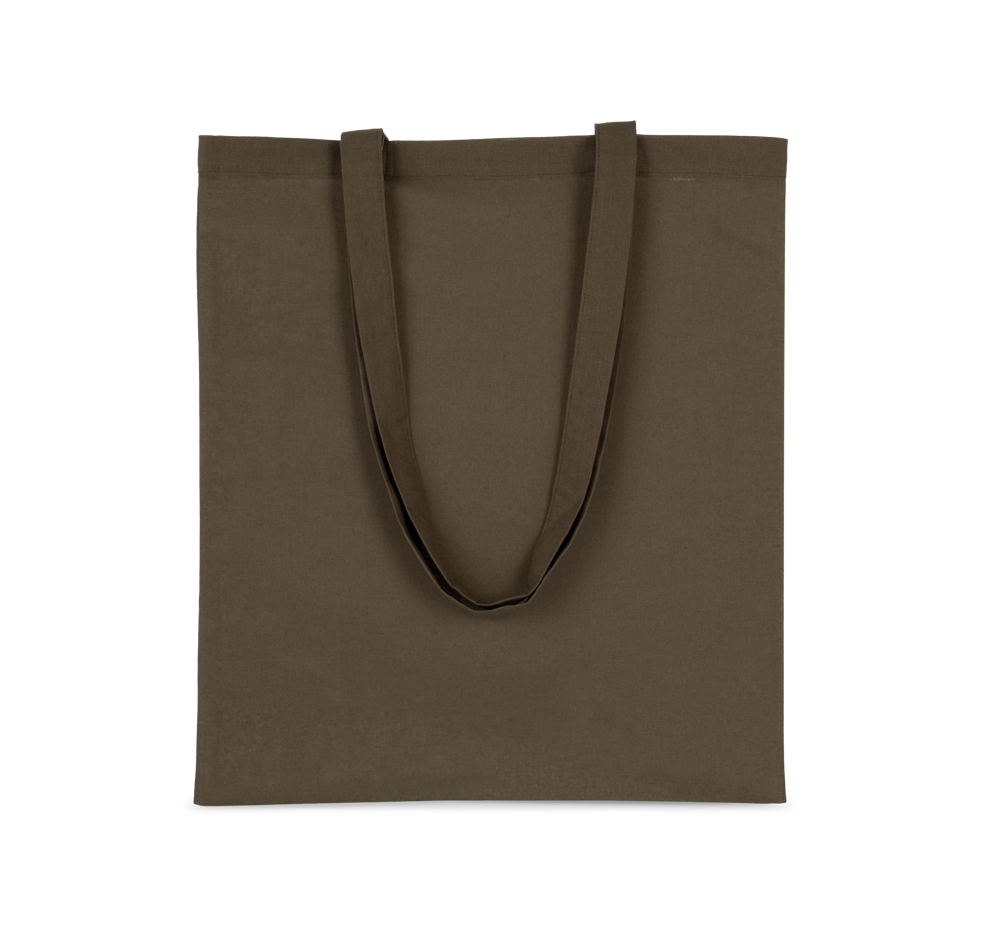 - Shopper bag long handles - Dark Khaki