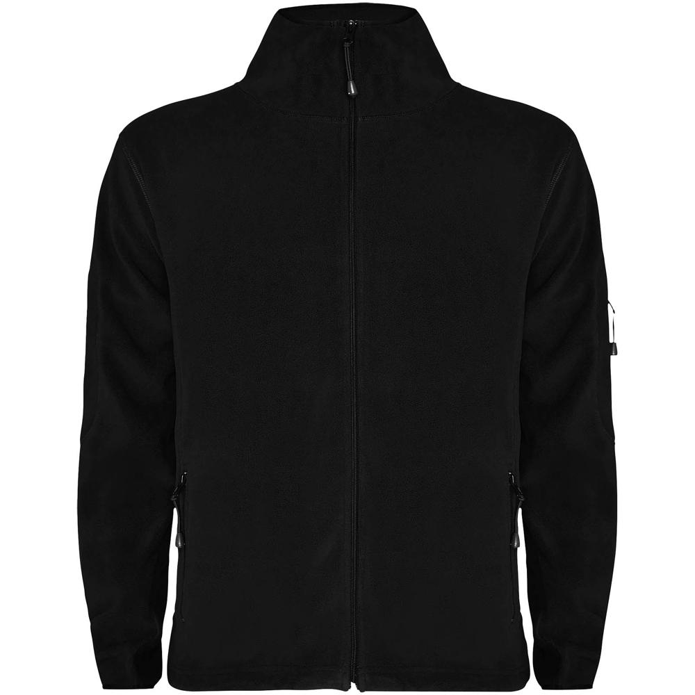 Luciane fleece herenjack met volledige rits