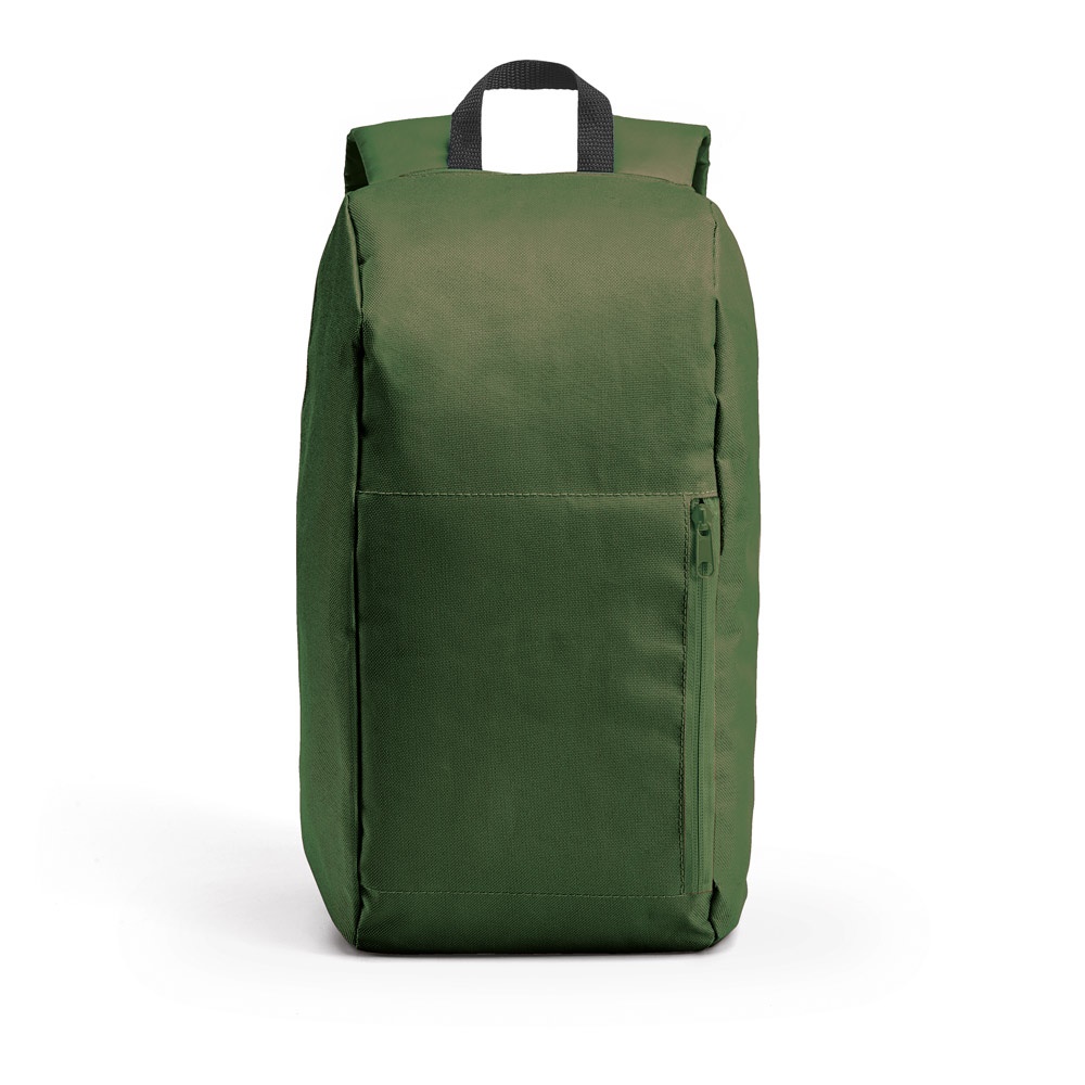 LUGANE. 600D polyester rugzak - Donkergroen