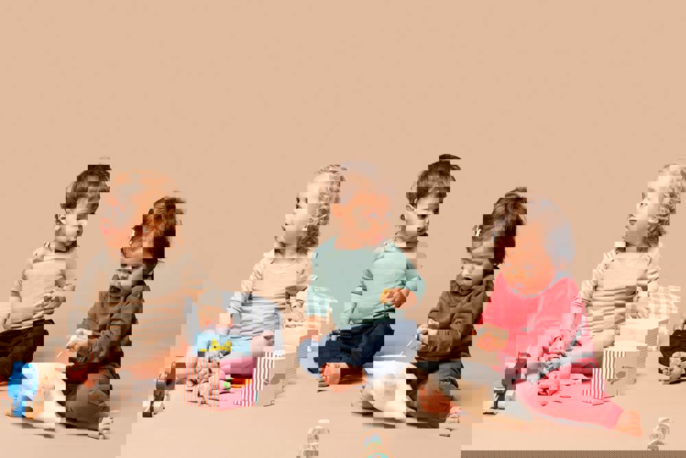 K836 - Ecologische fleece babybroek