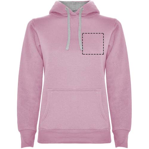 Urban 280 g/m² hoodie voor dames