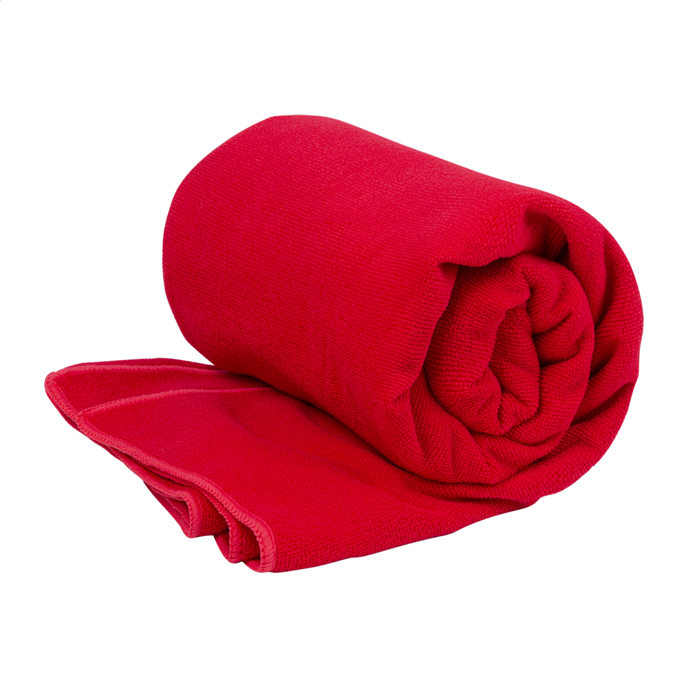 Gains - absorberende handdoek - Rood