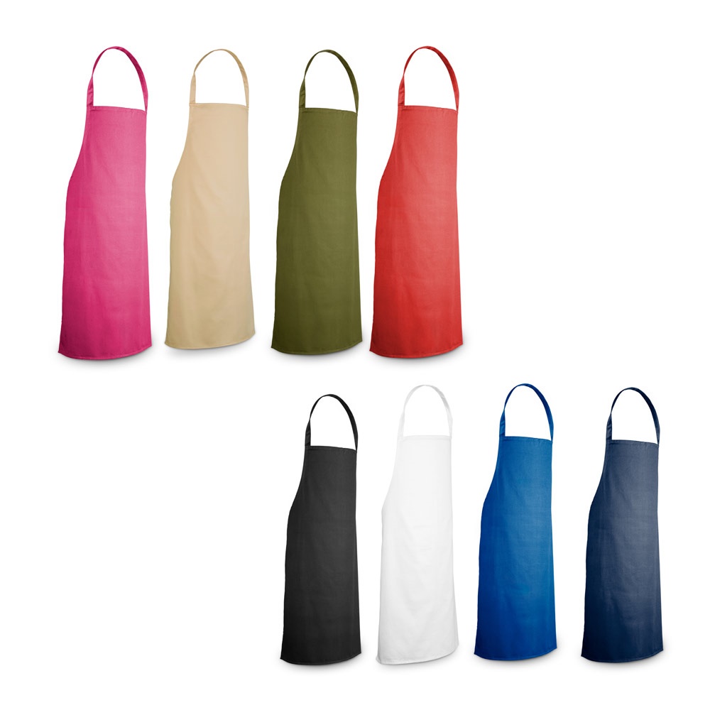 CUMIN. Katoenen keperstof schort (180 g/m²)