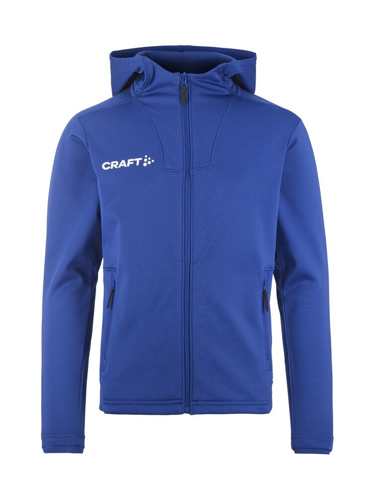 Craft - Evolve 2.0 Brushed Hood Jacket Jr - Club Cobolt