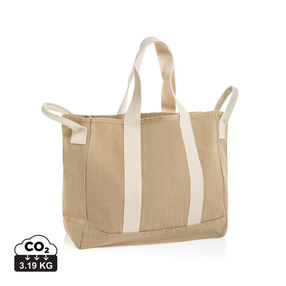 BEAU AWARE™ strandtas van 400gsm gerecycled canvas