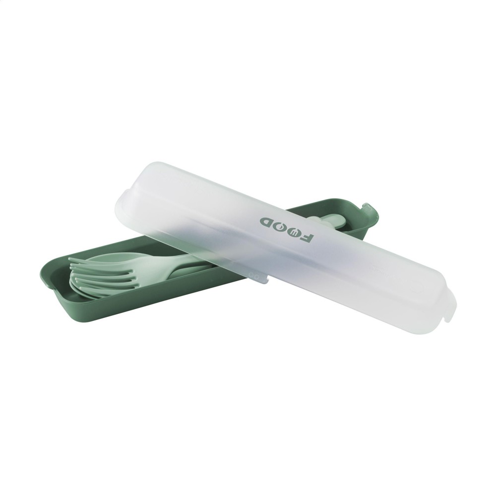Outdoor 6-piece Bestekset - Donkergroen